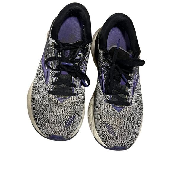 Brooks Adrenaline GTS 19 Womens Running shoes size 7 gray purple - Picture 4 of 13